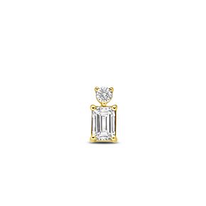 hanger lab grown diamant 0.33ct f vs 7,5 mm