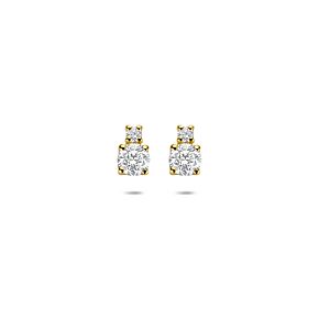 oorknoppen lab grown diamant 0.90ct (2x 0.45ct) g vs 7 mm