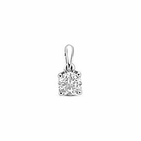 hanger lab grown diamant 0.25ct h si 9,5 mm
