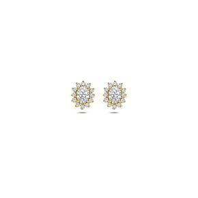 oorknoppen lab grown diamant 0.43ct (2x 0.217ct) f vs 6,5 mm