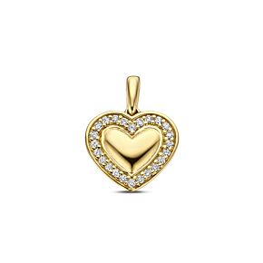hanger hart lab grown diamant 0.11ct f vs 10 mm