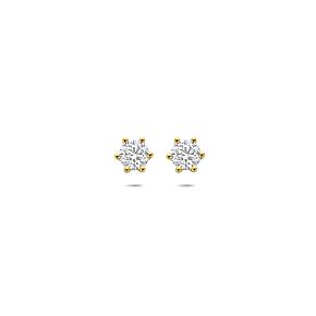 oorknoppen lab grown diamant 0.75ct (2x 0.375ct) f vs 4,5 mm