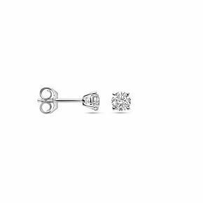 oorknoppen lab grown diamant 0.50ct (2x 0.25ct) h si 4 mm