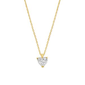 collier hartje lab grown diamant 1.00ct f vs 41 - 43 - 45 cm