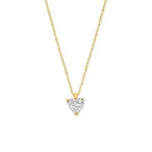 collier hartje lab grown diamant 0.50ct f vs 41 - 43 - 45 cm