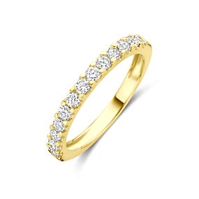 ring lab grown diamant 0.50ct h si