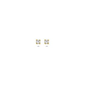 oorknoppen lab grown diamant f vs