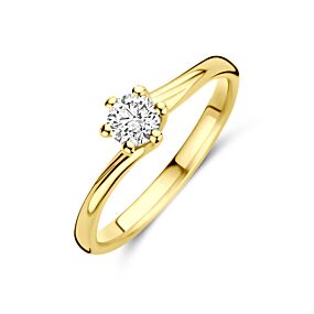 ring lab grown diamant 0.30ct g vs