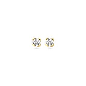 oorknoppen lab grown diamant 0.20ct. (2x 0.10ct) h si 3,25 mm