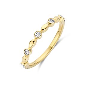 ring lab grown diamant 0.13ct f vs