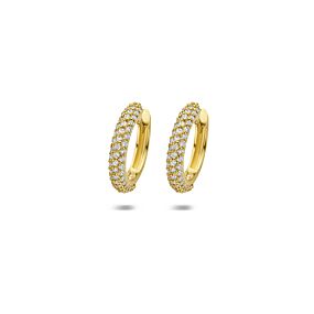klapoorringen lab grown diamant 0.57ct (2x 0.285ct) f vs 14,5 mm