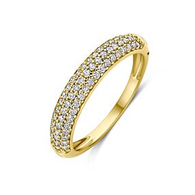 ring lab grown diamant 0.50ct f vs