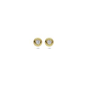 oorknoppen lab grown diamant f vs