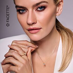 collier hartje lab grown diamant 0.50ct f vs 41 - 43 - 45 cm