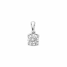 hanger lab grown diamant 0.50ct h si 10 mm