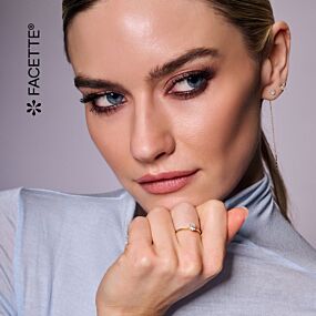 ring lab grown diamant 0.30ct f vs