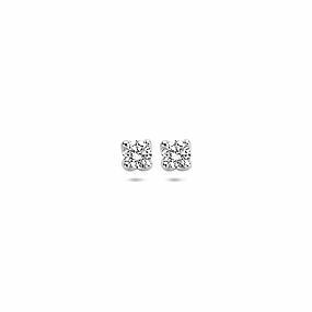 oorknoppen lab grown diamant 0.20ct. (2x 0.10ct) h si 3,25 mm