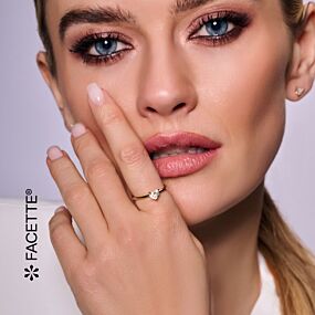 ring hartje lab grown diamant 0.50ct f vs