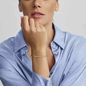 tennisarmband lab grown diamant 2.00ct g si 2,3 mm 17,5 cm