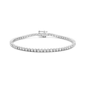 tennisarmband lab grown diamant 3.00ct g si 2,7 mm 17,5 cm