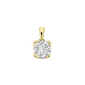 hanger lab grown diamant 1.00ct h si 11 mm