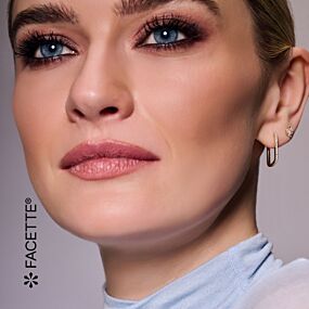 klapoorringen lab grown diamant 0.19ct (2x 0.095ct) g vs 18 mm