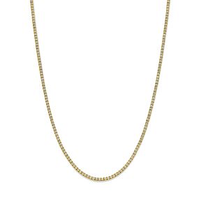 tenniscollier lab grown diamant 5.00ct g si 2,5 mm 42 cm