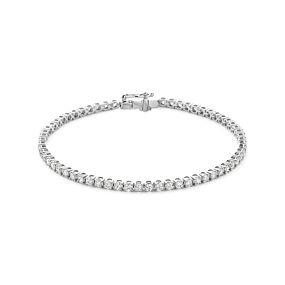tennisarmband lab grown diamant 3.00ct f vs 2,5 mm 17,5 cm