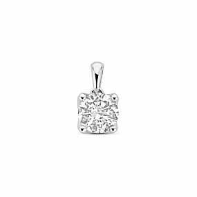 hanger lab grown diamant 1.00ct h si 11 mm