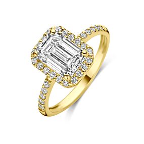 ring lab grown diamant 2.32ct f vs