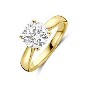 ring lab grown diamant 2.00ct h si