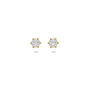 oorknoppen lab grown diamant 0.50ct (2x 0.25ct) g vs 5 mm