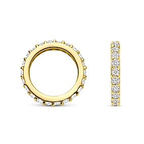 hanger lab grown diamant 0.21ct h si 10,5 mm