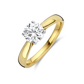 ring lab grown diamant 1.00ct h si