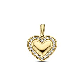 hanger hart lab grown diamant 0.11ct f vs 10 mm