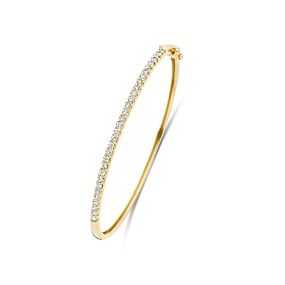 bangle lab grown diamant 1.00ct f vs 60 mm