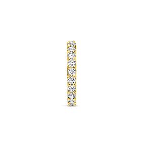 hanger lab grown diamant 0.21ct h si 10,5 mm