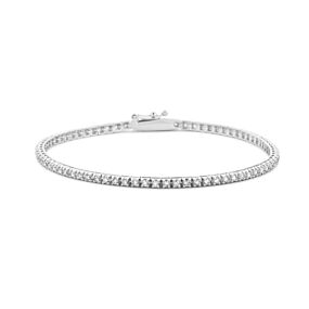 tennisarmband lab grown diamant 1.00ct g si 2,0 mm 17,5 cm