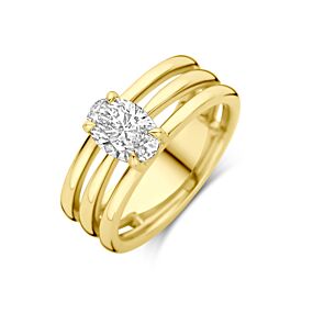 ring lab grown diamant 1.00ct h si