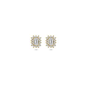 oorknoppen lab grown diamant 0.43ct (2x 0.215ct) f vs 6,5 mm