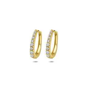 klapoorringen lab grown diamant 0.30ct (2x 0.15ct) f vs 14 mm