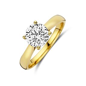 ring lab grown diamant 1.50ct f vs