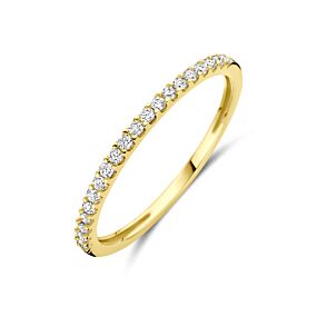 ring lab grown diamant 0.15ct h si