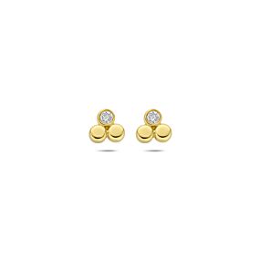 oorknoppen lab grown diamant 0.13ct (2x 0.065ct) f vs 5,5 mm